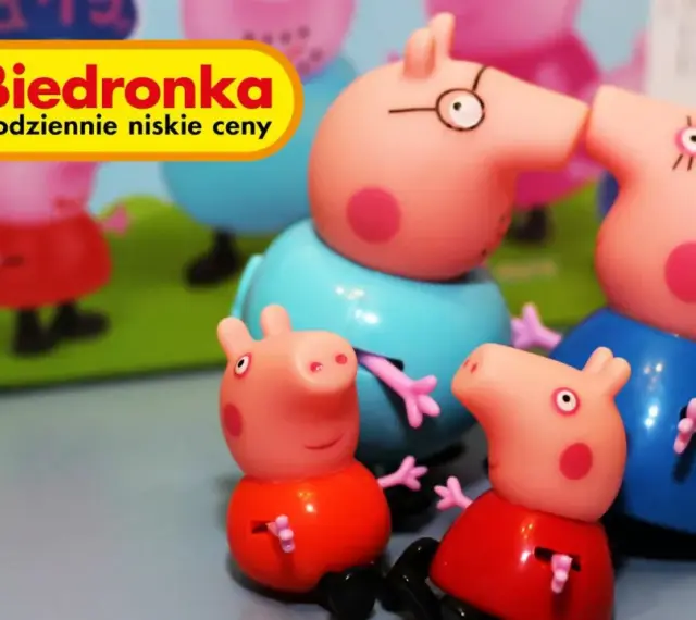 Rodzina Świnką Peppą zabawką z Biedronki. Radość dla każdego fana!